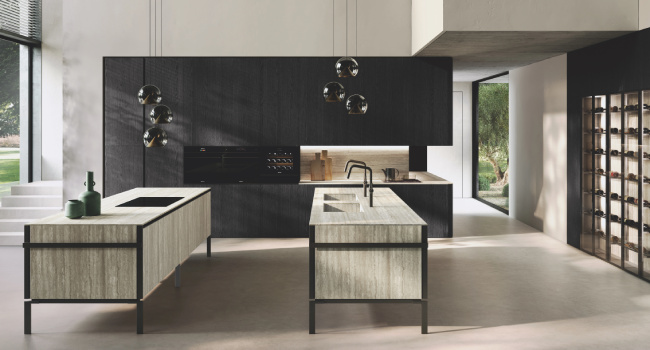 Luxury Italian Stoneware Kitchen Lab Gres