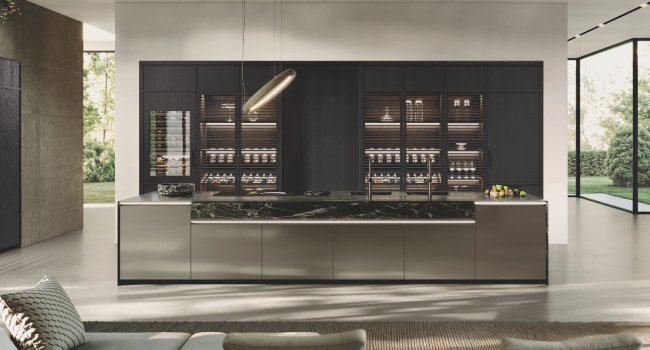 Contemporary Italian Wood Kitchen Hily Legno